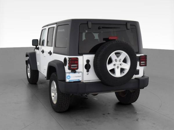 2015 Jeep Wrangler Unlimited Sport S SUV 4D suv White - FINANCE... for sale in QUINCY, MA – photo 8