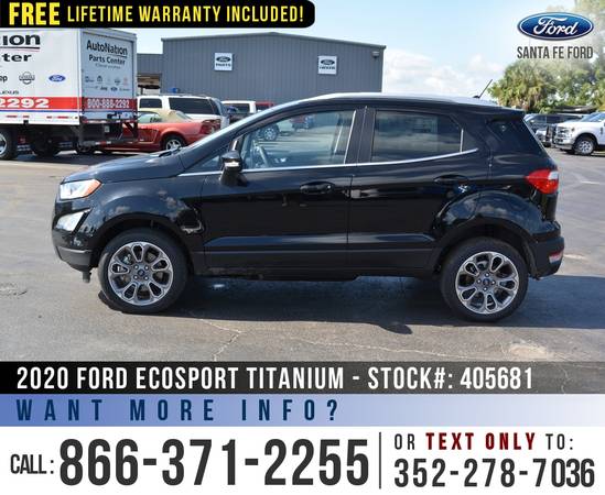 *** 2020 Ford EcoSport Titanium *** SAVE Over $5,000 off MSRP! -... for sale in Alachua, FL – photo 4