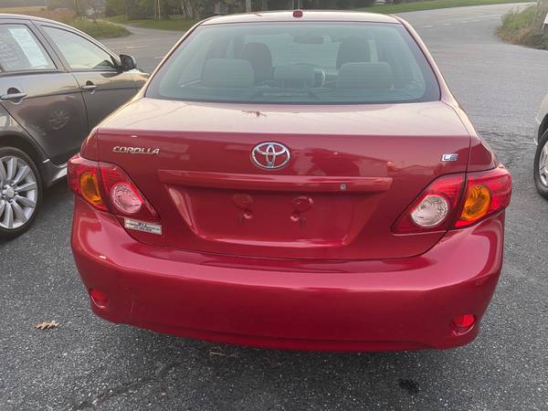 2009 Toyota Corolla LE - cars & trucks - by dealer - vehicle... for sale in Airville, MD – photo 4