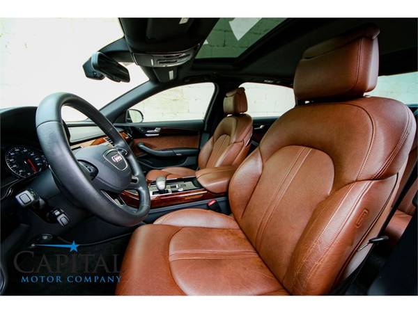 2013 A8 L Quattro 4.0T V8 w/Night Vision, Tons of Technology! 20" Rims for sale in Eau Claire, MN – photo 8