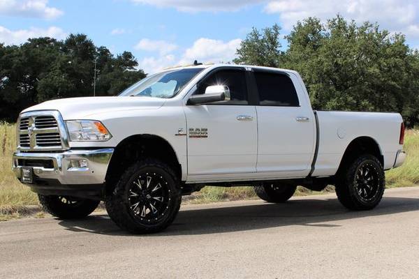 WHITE KNIGHT! 2015 RAM 2500 BIG HORN 4X4 CUMMINS LIFTED 20"FUELS&35'S! for sale in Temple, TX – photo 3