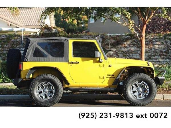 2011 Jeep Wrangler SUV Sport 2D Sport Utility (Yellow) for sale in Brentwood, CA – photo 8