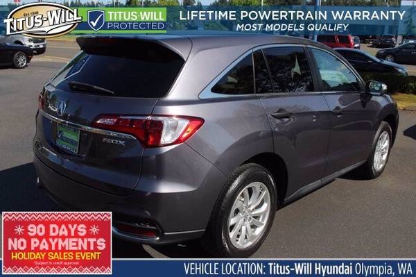 2017 Acura RDX w/Technology Pkg SUV - cars & trucks - by dealer -... for sale in Olympia, WA – photo 5