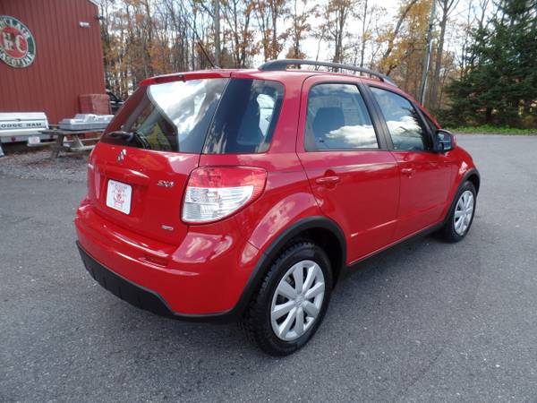 2011 *Suzuki* *SX4* *Base Trim* Vivid Red - cars & trucks - by... for sale in Johnstown , PA – photo 3