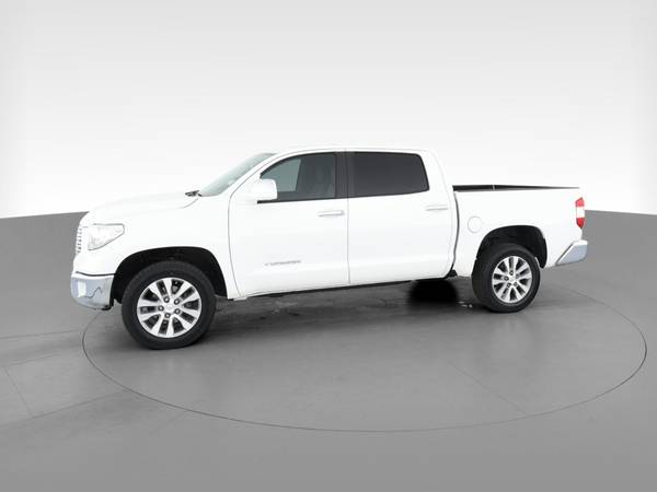 2017 Toyota Tundra CrewMax Limited Pickup 4D 5 1/2 ft pickup White -... for sale in Jackson, TN – photo 4