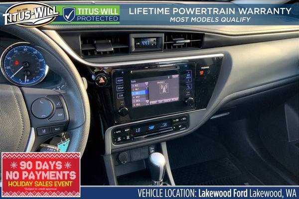 2017 Toyota Corolla LE Sedan - cars & trucks - by dealer - vehicle... for sale in Lakewood, WA – photo 5