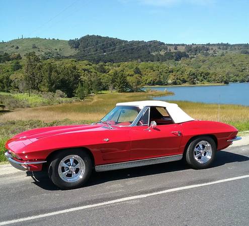 1963 Chevrolet Corvette Sting Ray convertible - cars & trucks - by... for sale in San Mateo, CA – photo 5