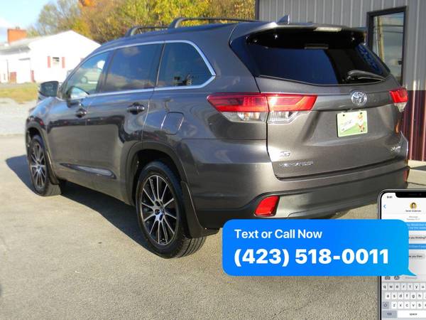 2017 TOYOTA HIGHLANDER SE - EZ FINANCING AVAILABLE! - cars & trucks... for sale in Piney Flats, TN – photo 7