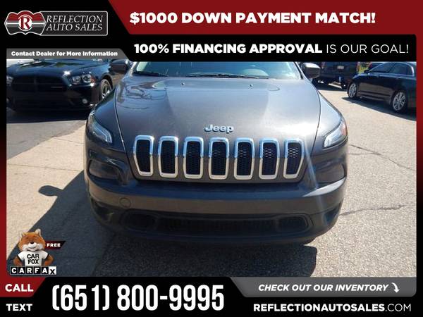 2015 Jeep Cherokee Latitude FOR ONLY 229/mo! - - by for sale in Oakdale, MN – photo 4
