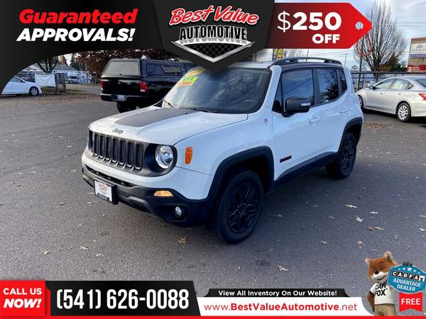 2018 Jeep Renegade Trailhawk FOR ONLY $403/mo! - cars & trucks - by... for sale in Eugene, OR – photo 3