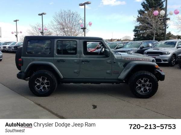 2018 Jeep Wrangler Unlimited Rubicon 4x4 4WD Four Wheel SKU:JW307628 for sale in Denver , CO – photo 5