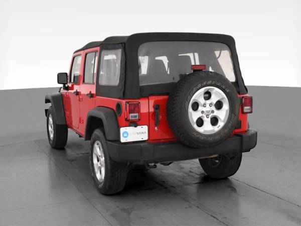 2015 Jeep Wrangler Unlimited Sport S SUV 4D suv Red - FINANCE ONLINE... for sale in Atlanta, DE – photo 8