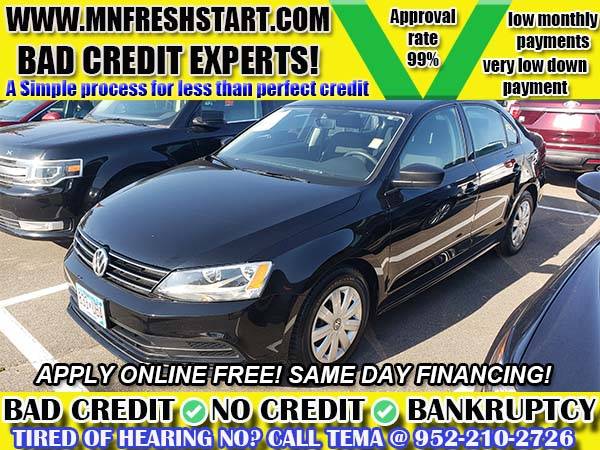 💯 2016 VOLKSWAGEN JETTA 💯 BAD CREDIT NO CREDIT OK 0-$500 DOWN oac! -... for sale in Plymouth, MN