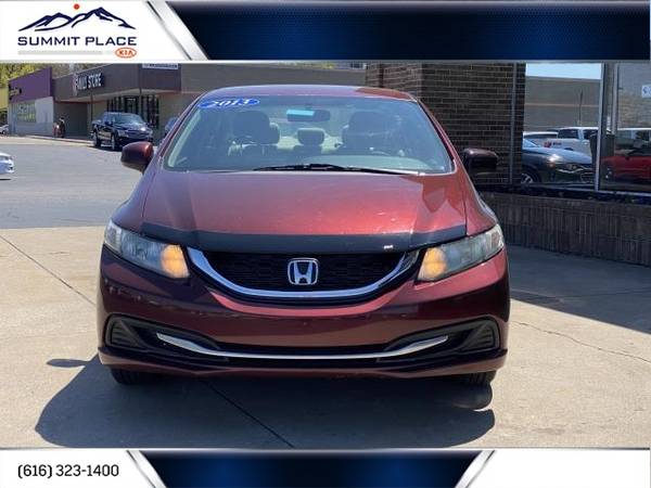 2013 Honda Civic Red BUY IT TODAY - - by dealer for sale in Grand Rapids, MI – photo 2