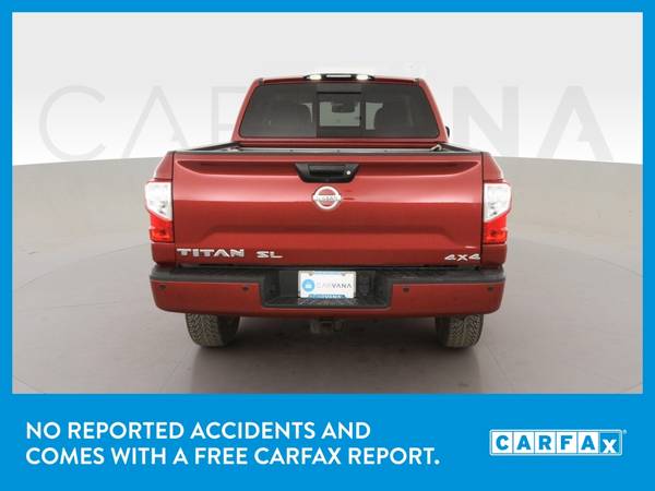 2018 Nissan Titan Crew Cab PRO-4X Pickup 4D 5 1/2 ft pickup Red for sale in Mesa, AZ – photo 7