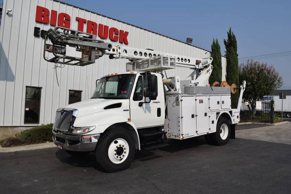 2008 International 4300 Altec AT40C 40' Cable Placing Boom Truck -... for sale in Fontana, TN – photo 2