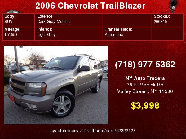 2006 Chevrolet TrailBlazer 4dr 4WD LT for sale in Valley Stream, NY – photo 23