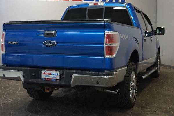 2011 Ford F150 SuperCrew Cab, XLT Pickup 4D 5 1/2 ft - Blue for sale in Bartonville, IL – photo 11