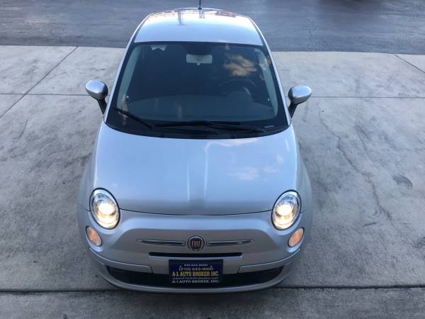 2013 FIAT 500 TWO OWNER SPORTY SILVER MANY SERVICES PER CARFAX LOOK >> for sale in San Antonio, TX – photo 23