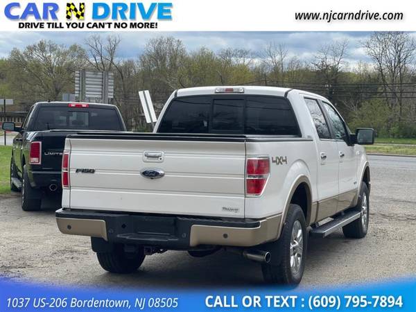 2013 Ford F-150 F150 F 150 XLT SuperCrew 5 5-ft Bed 4WD - cars & for sale in Bordentown, NJ – photo 8