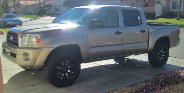 2007 Toyota Tacoma Double Cab SR5 84k miles - - by for sale in Palm Desert , CA – photo 4