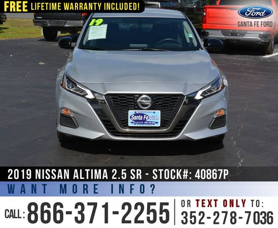 2019 NISSAN ALTIMA 2 5 SR Sirius, Leather, Bluetooth - cars for sale in Alachua, FL – photo 2