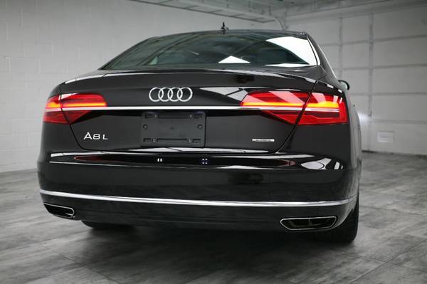 2016 *Audi* *A8 L* *4dr Sedan 3.0T* Black for sale in North Brunswick, NJ – photo 4