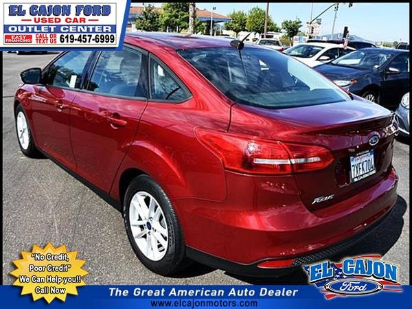 2017 Ford Focus SE Sedan-EZ FINANCING-LOW DOWN! EL CAJON FORD for sale in Santee, CA – photo 13