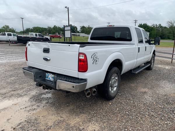 2015 FORD F-250 CREW CAB LONGBED DIESEL 4WD 41K MILES - cars & for sale in Noble, TX – photo 3