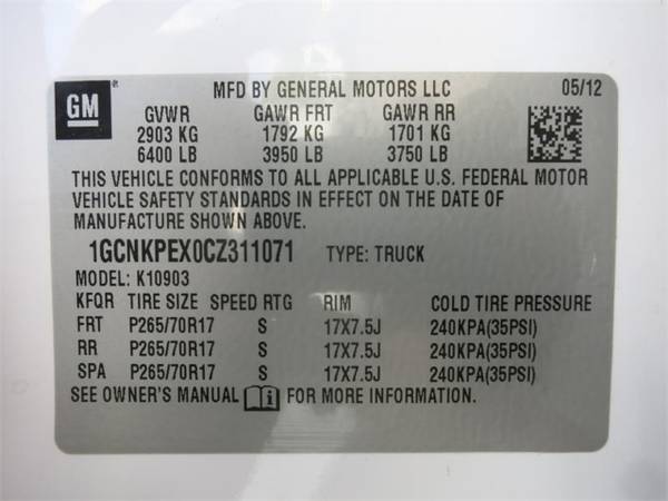 2012 Chevrolet Silverado 1500 SILVERADO K1500 4x4 LONGBED for sale in Fairview, NC – photo 18
