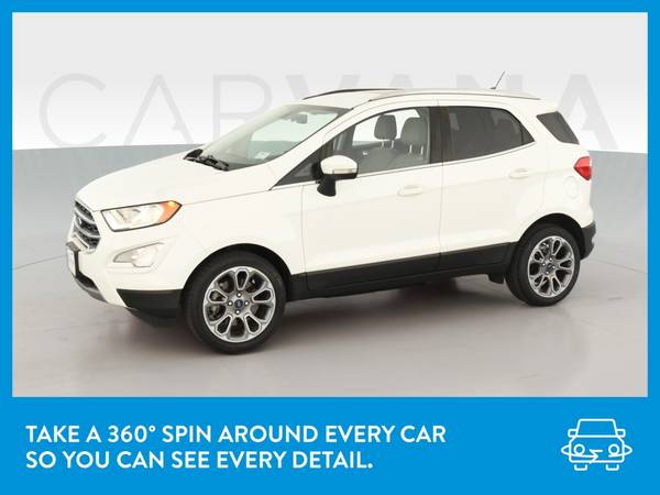 2018 Ford EcoSport Titanium Sport Utility 4D hatchback White for sale in Colorado Springs, CO – photo 3