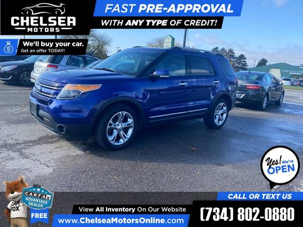 2013 Ford Explorer Limited SUV on SALE NOW! - cars & trucks - by... for sale in Chelsea, MI