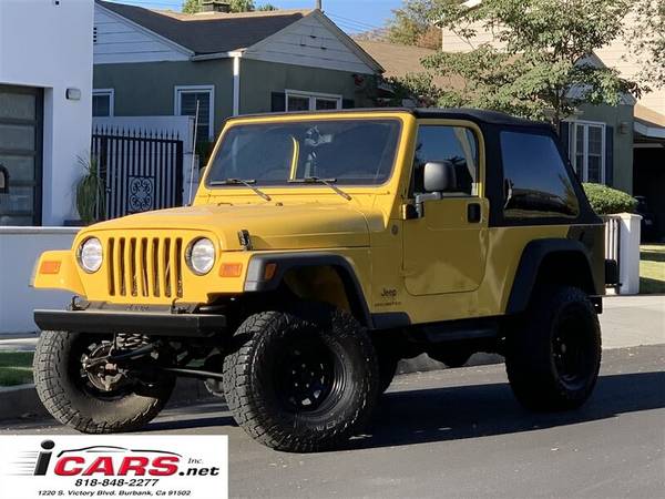 2004 Jeep Wrangler 4x4 Unlimited Sport Clean Title & CarFax Low Miles! for sale in Burbank, CA – photo 2