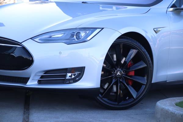 2014 Tesla Model S P85 hatchback Silver Metallic - cars & trucks -... for sale in San Jose, CA – photo 4