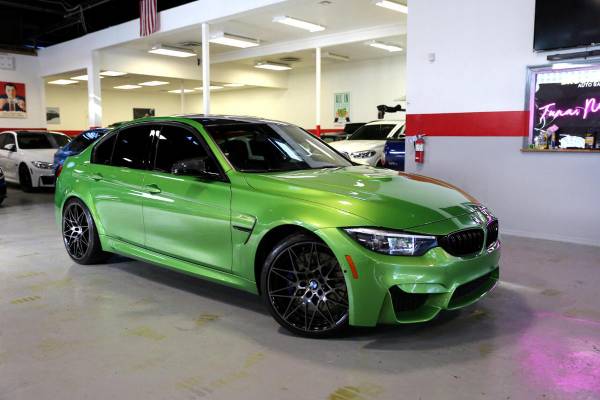 2018 BMW M3 Competition Java Green BMW Individual 1 OF 16 GUARANTE -... for sale in STATEN ISLAND, NY – photo 24