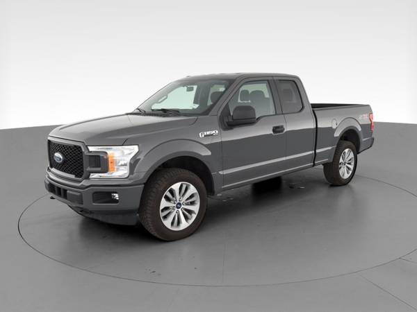 2018 Ford F150 Super Cab XL Pickup 4D 6 1/2 ft pickup Gray - FINANCE... for sale in QUINCY, MA – photo 3
