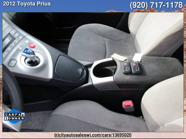 2012 Toyota Prius Three 4dr Hatchback Family owned since 1971 - cars... for sale in MENASHA, WI – photo 14