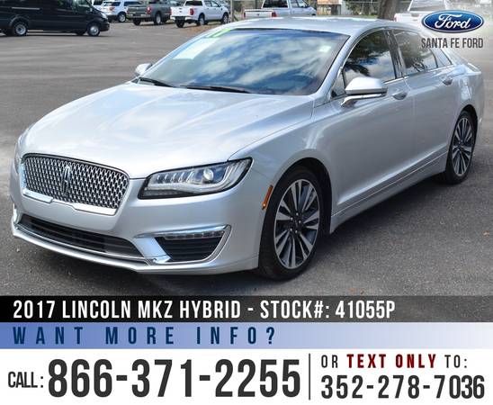 2017 LINCOLN MKZ HYBRID SELECT Bluetooth, SYNC, Touchscreen for sale in Alachua, FL – photo 3