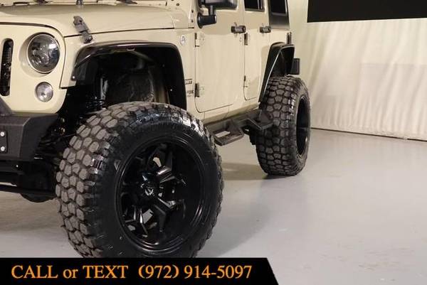 2018 Jeep Wrangler JK Unlimited Sport - RAM, FORD, CHEVY, DIESEL,... for sale in Addison, TX – photo 17