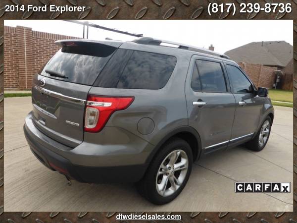 2014 Ford Explorer FWD 4dr Limited GRAY LEATHER ALLOYS SUPER NICE... for sale in Lewisville, TX – photo 8