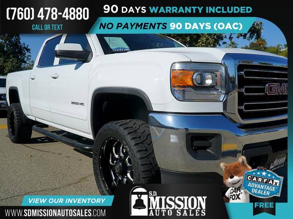 2015 GMC Sierra 2500HD SLE FOR ONLY $540/mo! - cars & trucks - by... for sale in Vista, CA – photo 3