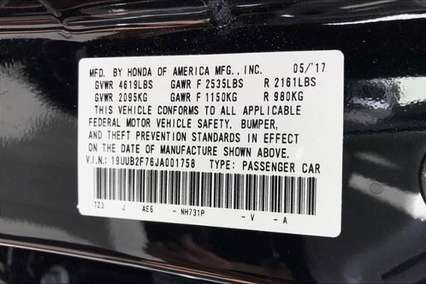2018 Acura TLX Certified 3.5L FWD w/Advance Pkg Sedan - cars &... for sale in Honolulu, HI – photo 20