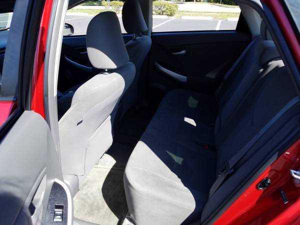 2010 Prius Red - Garage Kept, 62k Miles, All Service Records available for sale in DUNEDIN, FL – photo 9