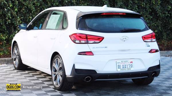 2019 Hyundai Elantra GT N Line hatchback Ceramic White - cars &... for sale in San Jose, CA – photo 2