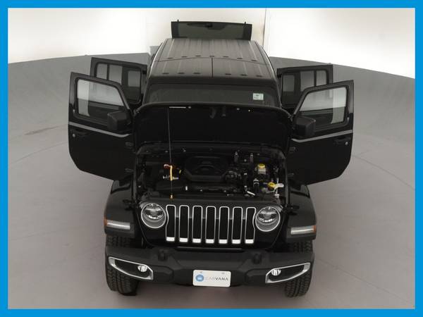 2019 Jeep Wrangler Unlimited Sahara Sport Utility 4D suv Black for sale in La Crosse, MN – photo 5