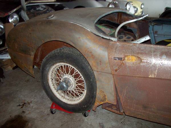 1960 AUSTIN HEALEY 3000 TWO SEATER - cars & trucks - by owner -... for sale in Medina, OH – photo 2