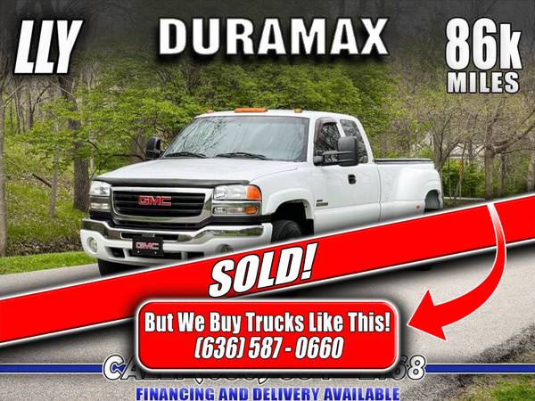 SOLD 2004 GMC Sierra LLY Duramax Diesel LT 4x4 1-Owner (86k Miles) for sale in Eureka, OH