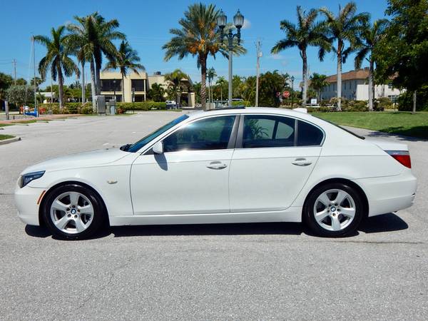 2008 BMW 535i AUTO WHITE FULLY LOADED CLEAN FLA TITLE LOW MILES NICE for sale in Lake Park, FL – photo 8