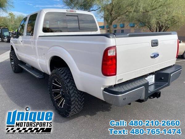 2016 FORD F-350 CREW CAB LARIAT ~ LIFTED ~ 6.7L TURBO DIESEL ~ READY... for sale in Tempe, AZ – photo 4
