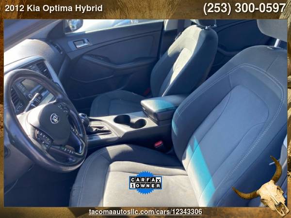 2012 Kia Optima Hybrid LX 4dr Sedan - cars & trucks - by dealer -... for sale in Tacoma, WA – photo 9